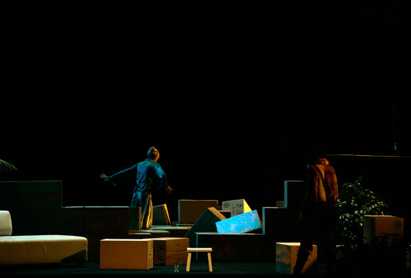 MARTIN CRIMP: AUF DEM LAND	 	 	  2007 Vorarlberger Landestheater Bregenz, Regie: Katja Langenbach